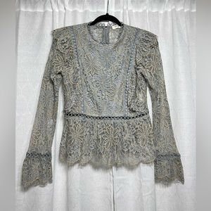 Super cute lace top! Perfect with a pair of jeans